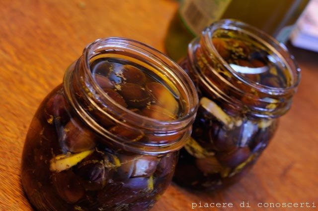 conservare le olive