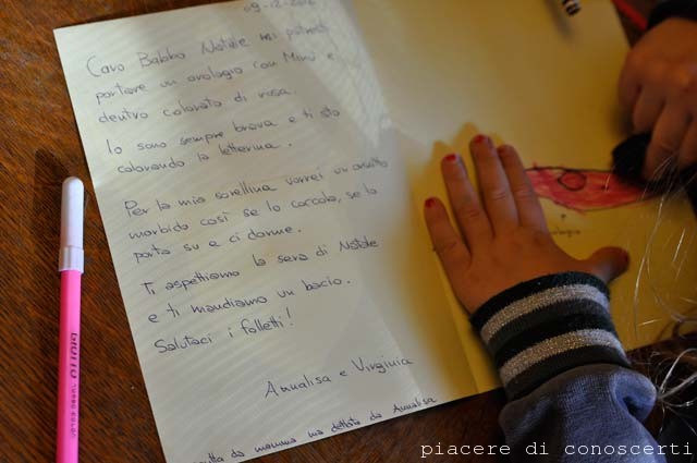 letterina babbo natale bambini