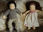 coppia bambole steineriane